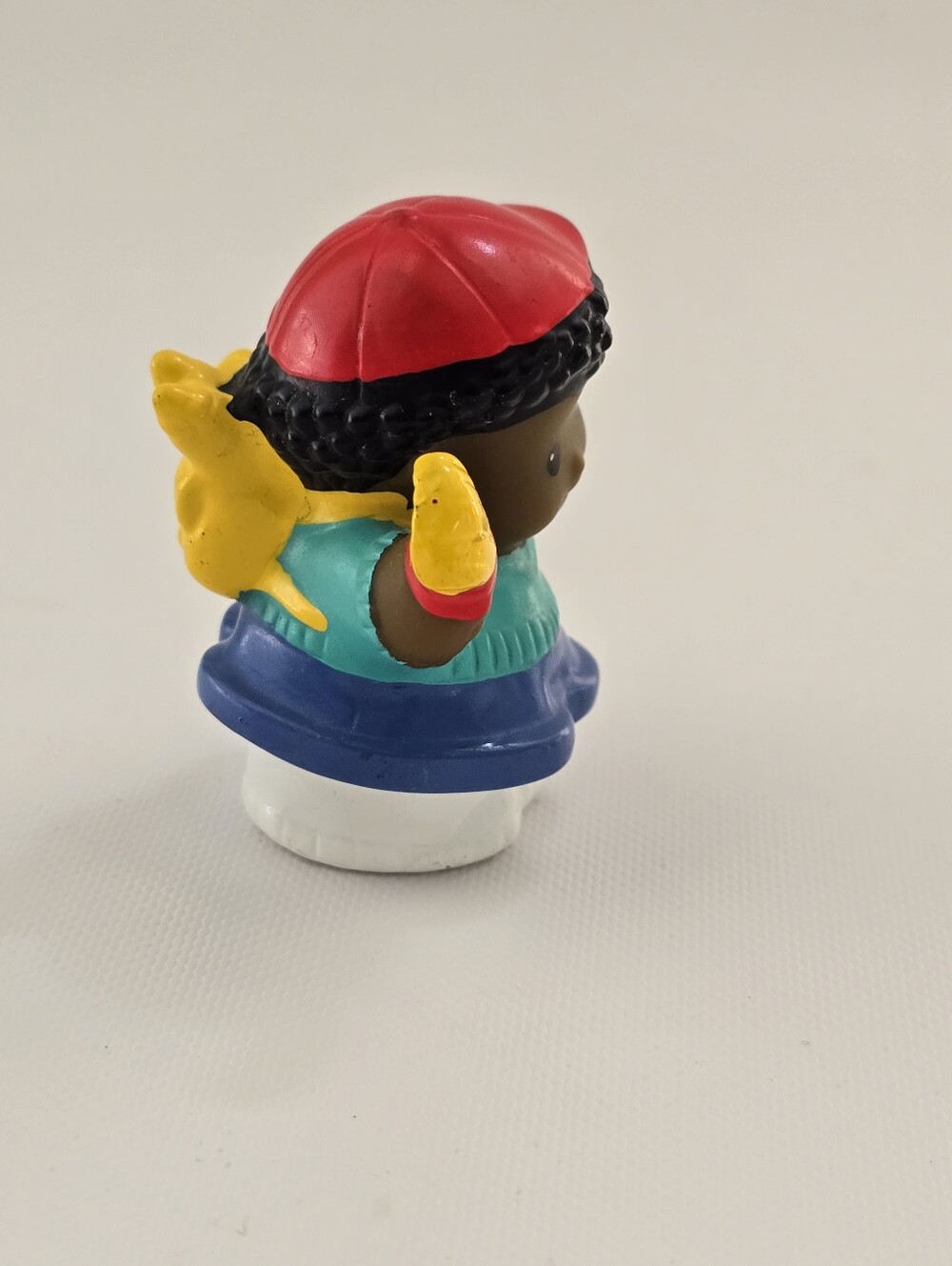 Fisher Price Little People Artist Student Figure Paintbrush Backpack - Picture 3 of 7